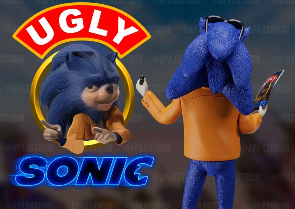 ugly sonic