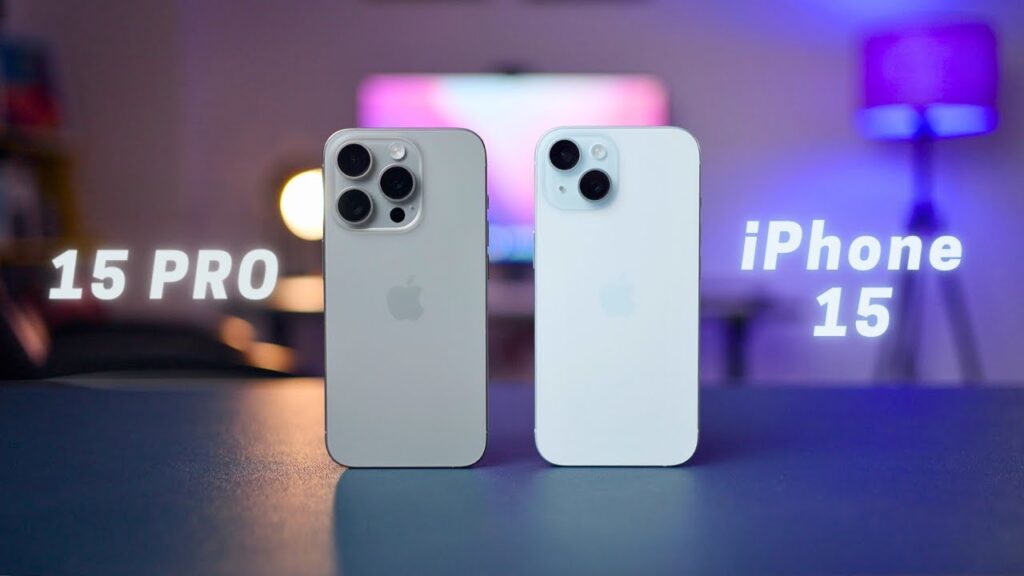 iphone 15 vs 15 pro